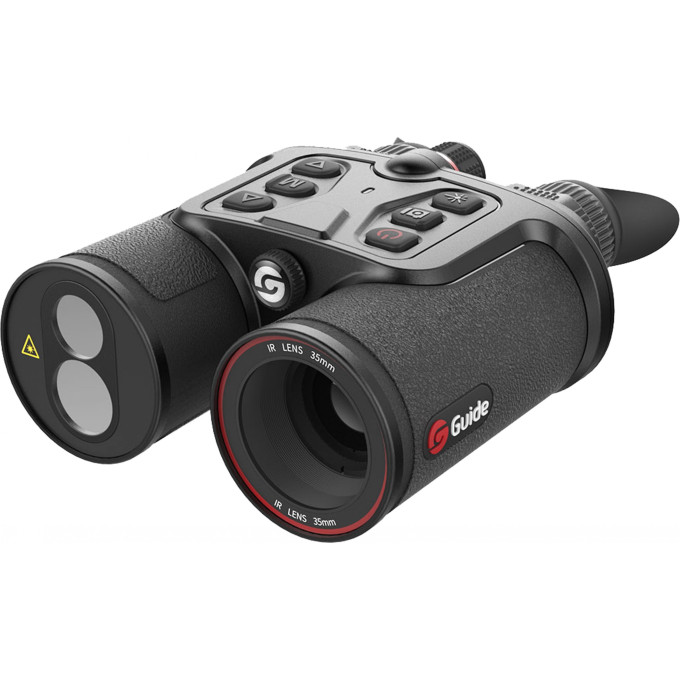 Тепловизионный бинокуляр GUIDE TN430 400х300 (лазерный дальномер, 35 мм, х2.3- х9.2, WiFi, обнаружение 1000 м)
